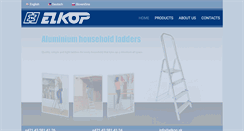 Desktop Screenshot of elkop.sk